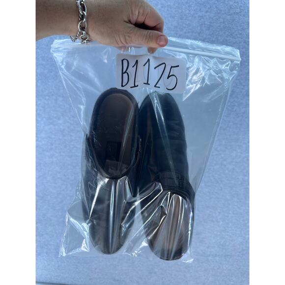 Ariat Womens sz 9.5 Black & Brown Clogs Western Classic Slip-On Low Heel Comfort - Picture 15 of 15